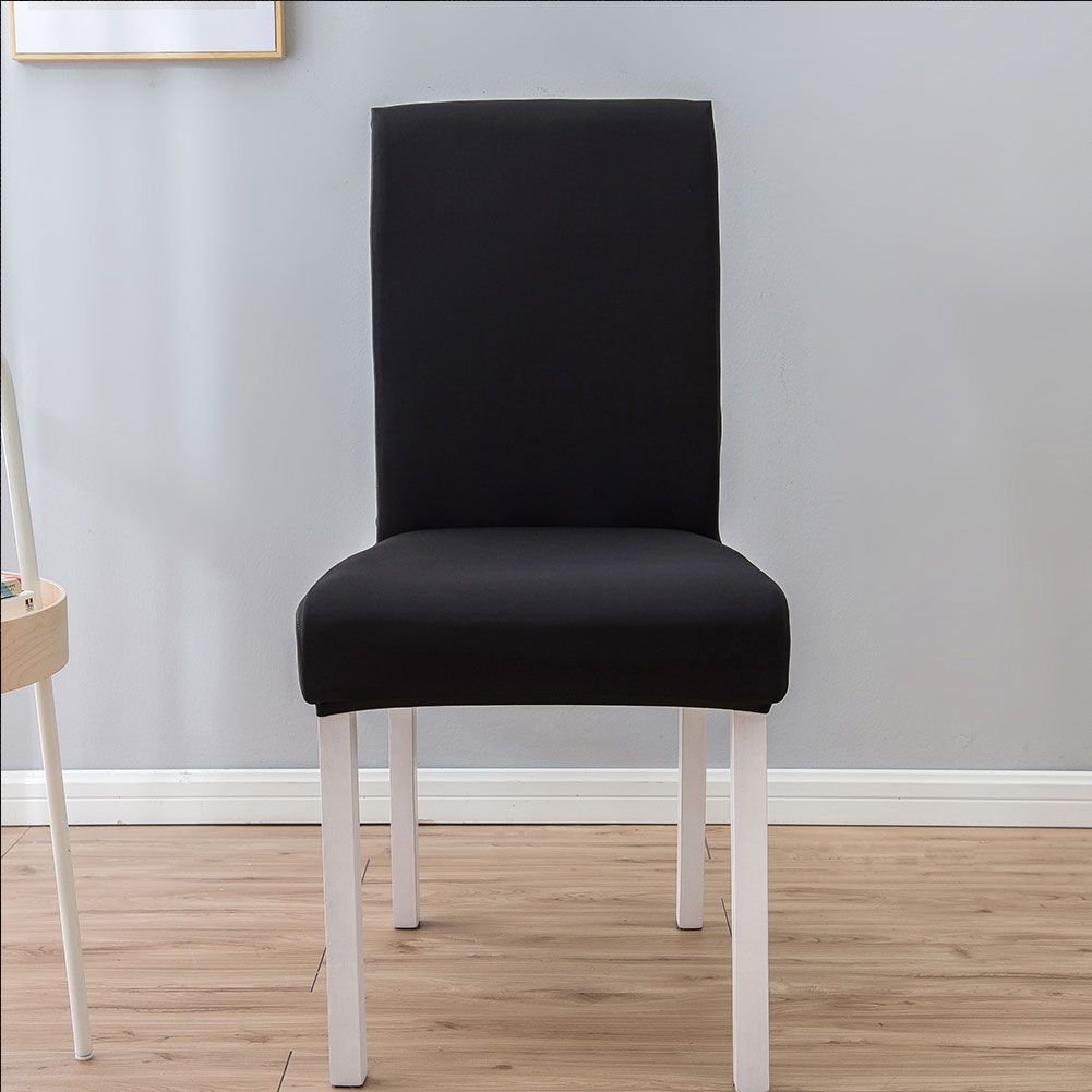 6Pcs Elegant Simple Style Polyester Elastic Chair Cover Furniture Accessories view 6