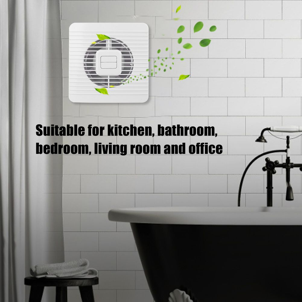 100mm Kitchen Bathroom Industrial Exhaust Fan Wall Window Ventilating Fan view 9