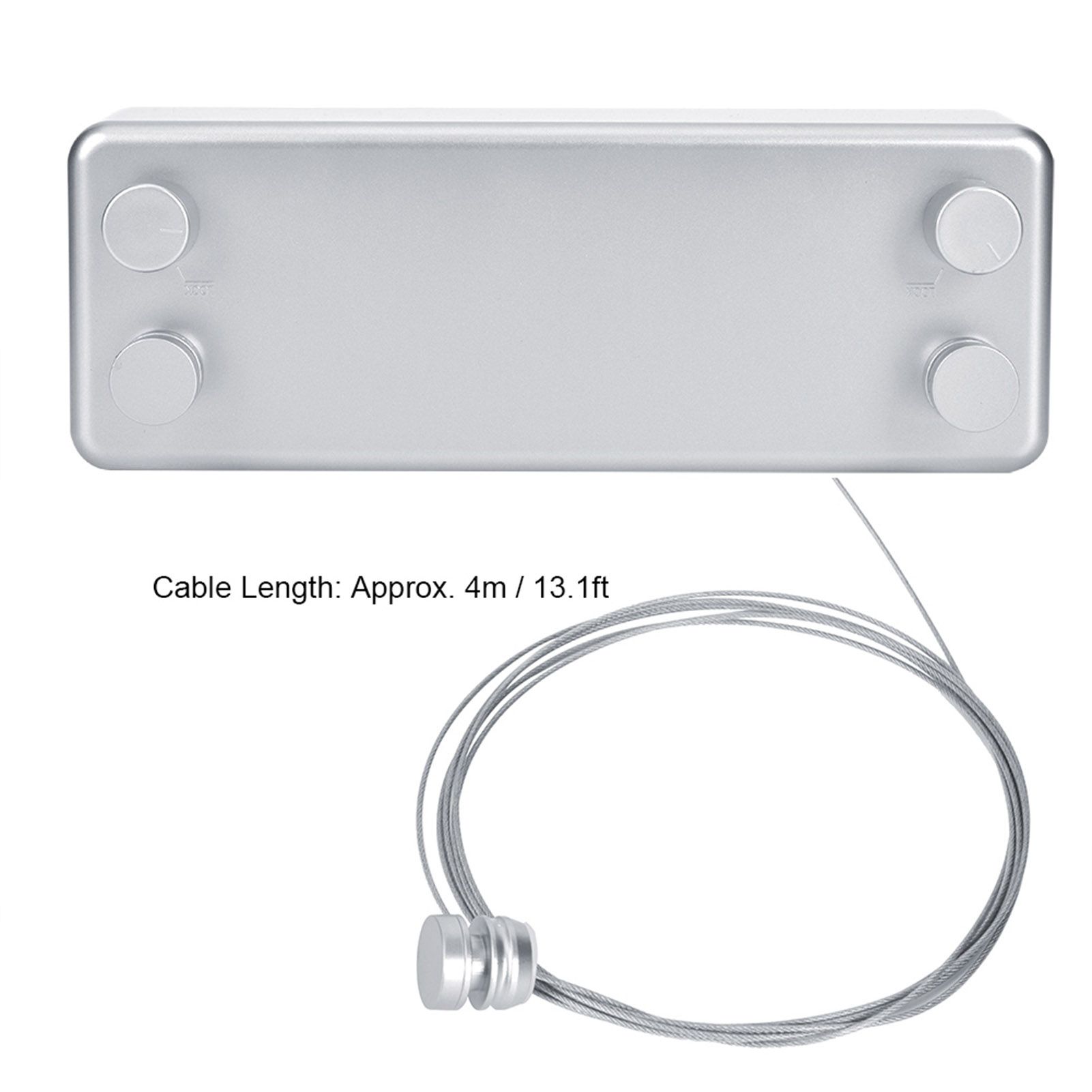 Dual Lines Retractable Clothesline Clothes Drying Line for Indoor Hotel Home view 8