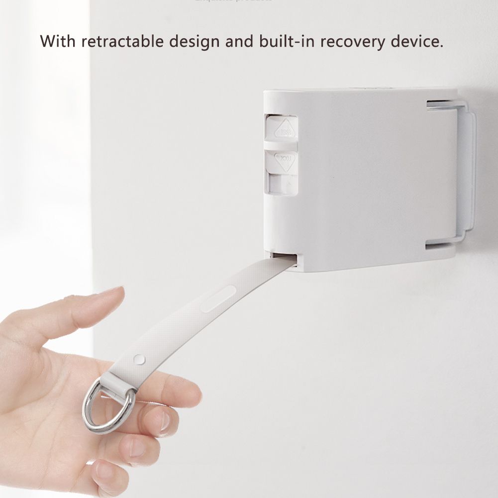 Household Wall Hanging Clothesline Retractable Telescopic Clothes Drying Rack view 7