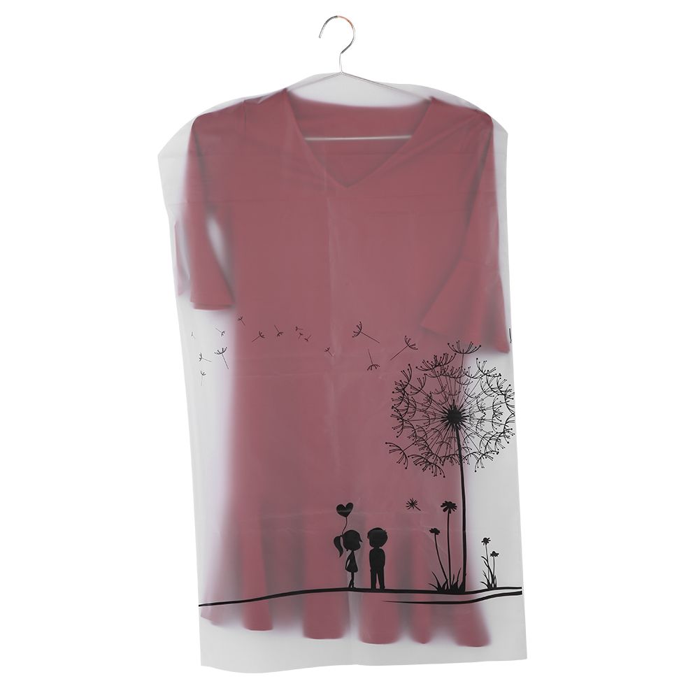 10Pcs Household Hanging Waterproof Clothes Storage Bag Coat Suit Dust Cover view 3