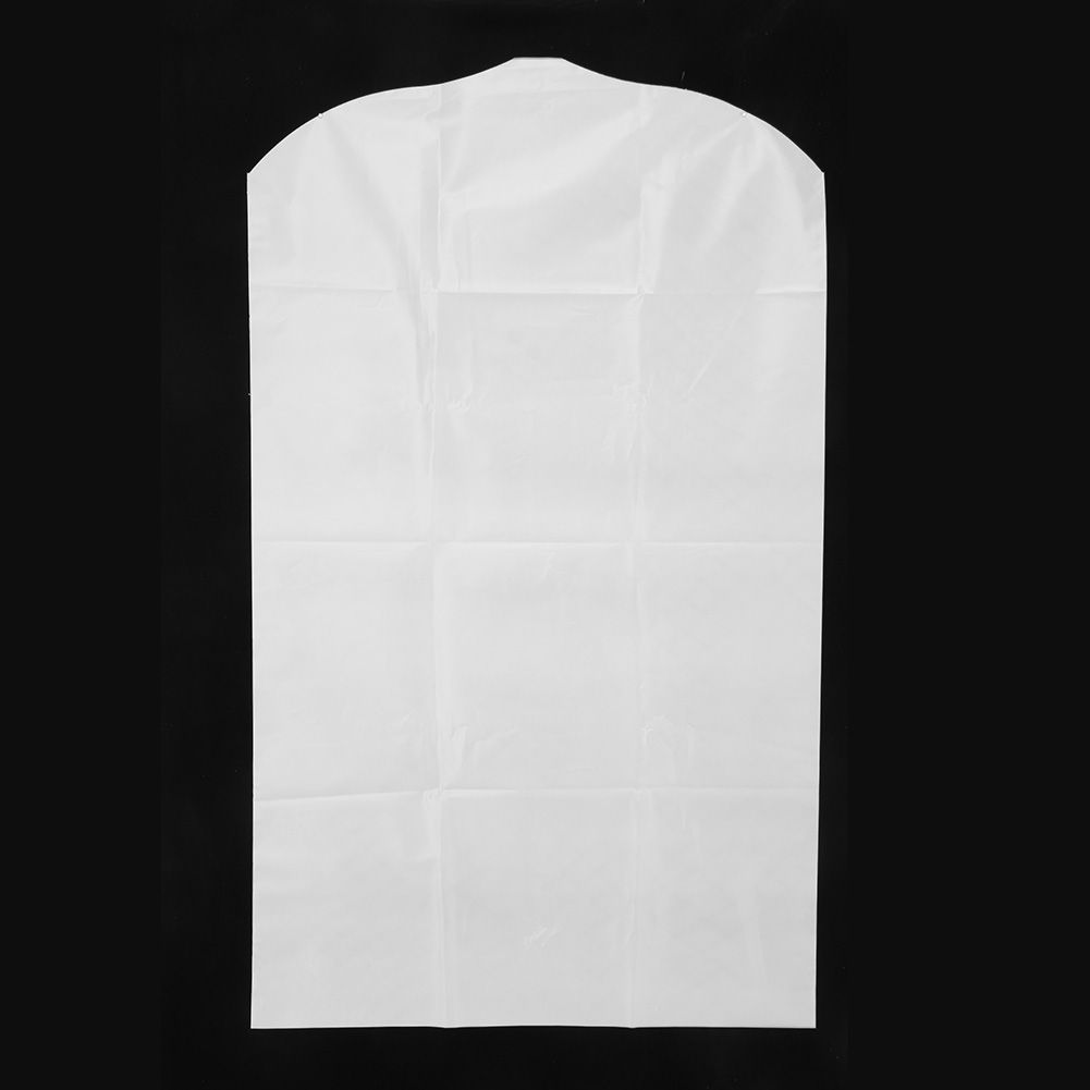 10pcs Hanging Clothes Garment Bag Translucent Suit Overcoat Clothes Dust Cover view 4