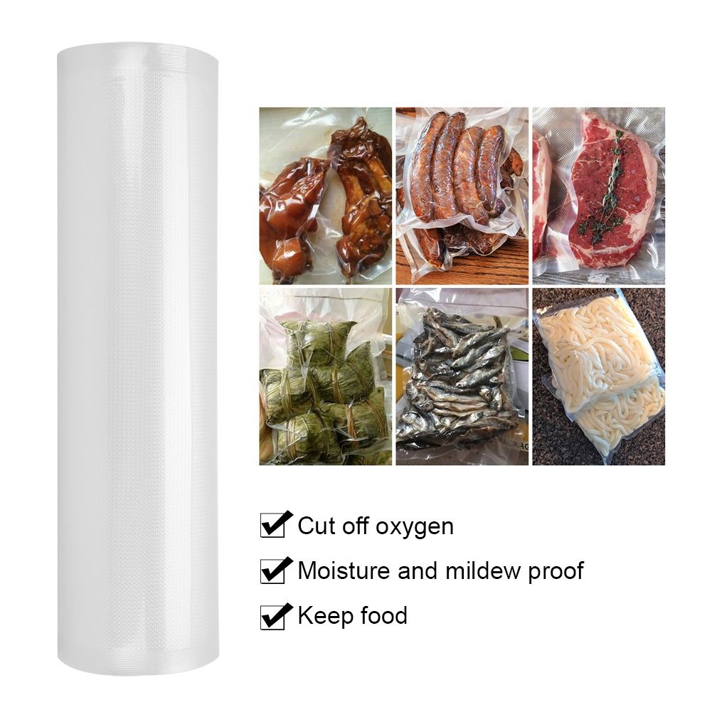1 Roll of Thick Dot Vacuum Food Sealing Bag Food Sealer Roll Storage Packaging view 9