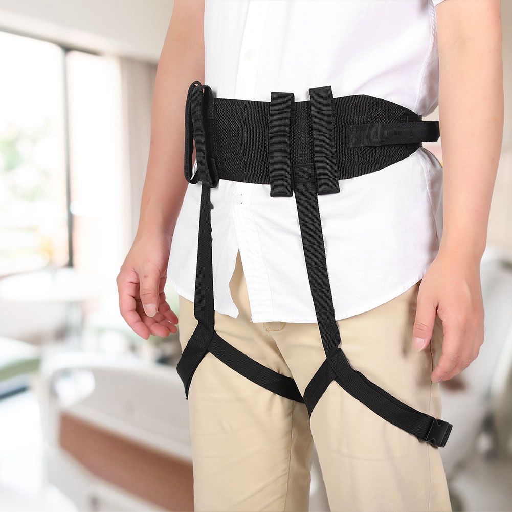 Home Transfer Belt With Handles Adjustable Safety Belt Patient Assisting Strap