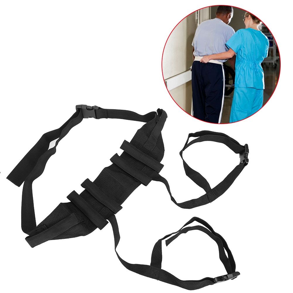 Home Transfer Belt With Handles Adjustable Safety Belt Patient Assisting Strap view 3