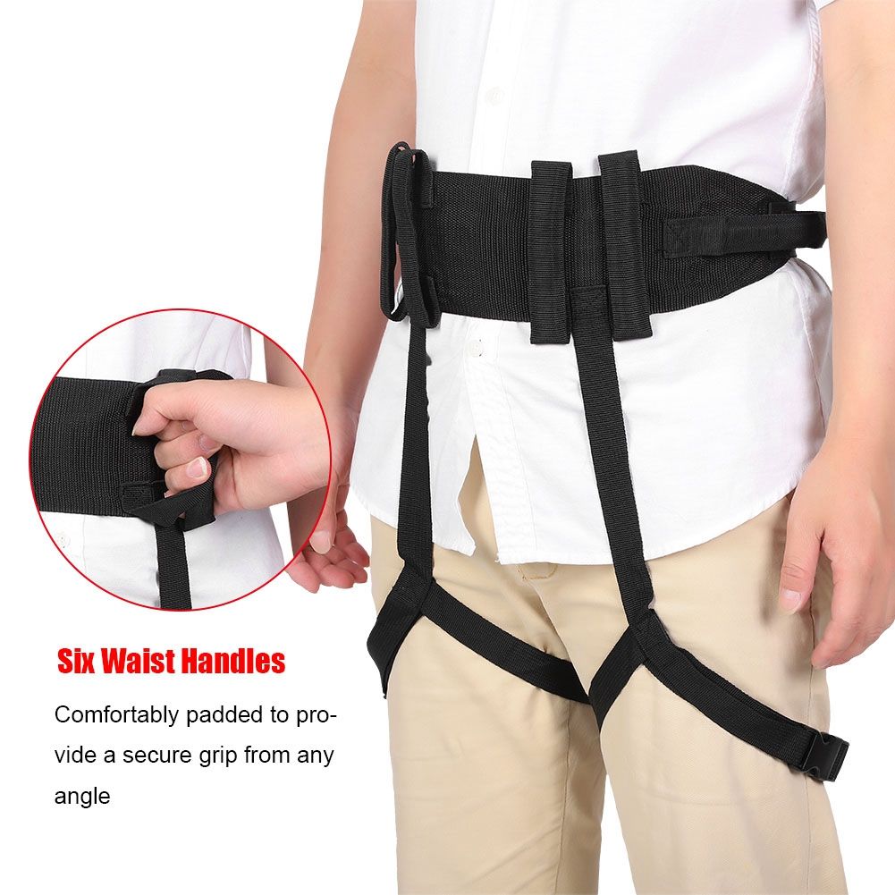 Home Transfer Belt With Handles Adjustable Safety Belt Patient Assisting Strap view 8