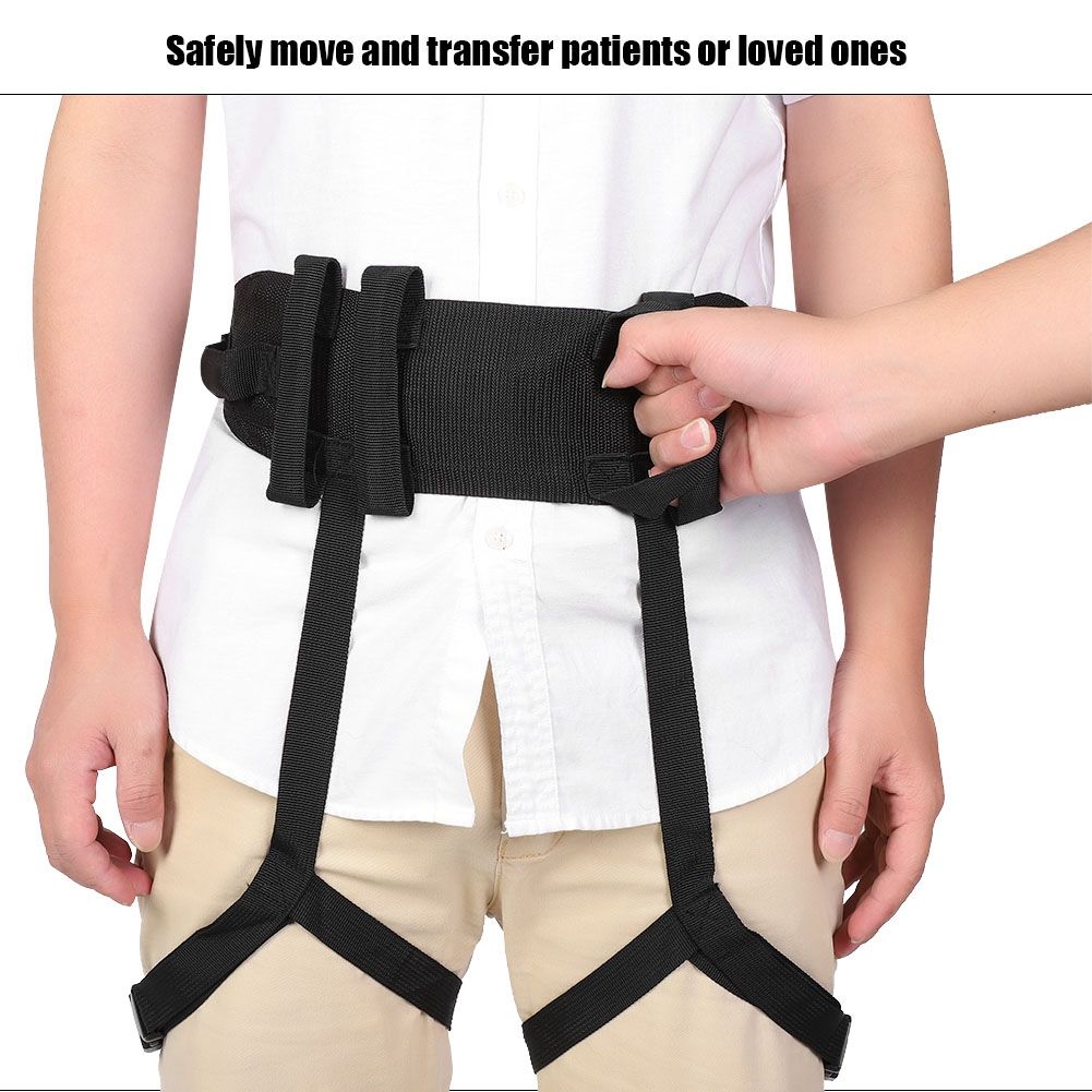 Home Transfer Belt With Handles Adjustable Safety Belt Patient Assisting Strap view 9