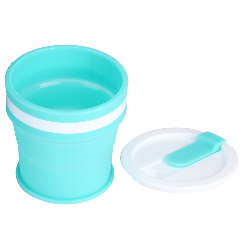 350ml Silicone Folding Cup Portable Collapsible Coffee Cup Mug for Travel Outdoor