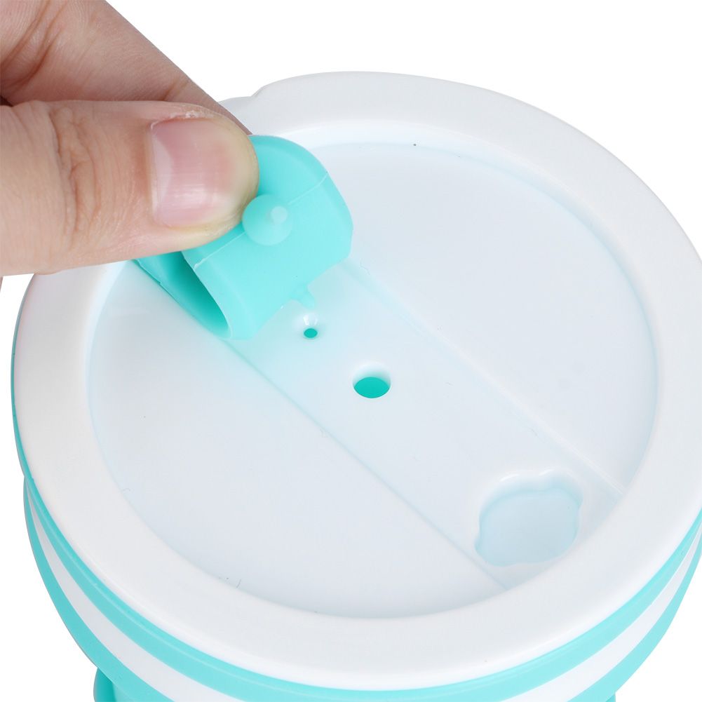 350ml Silicone Folding Cup Portable Collapsible Coffee Cup Mug for Travel Outdoor view 10