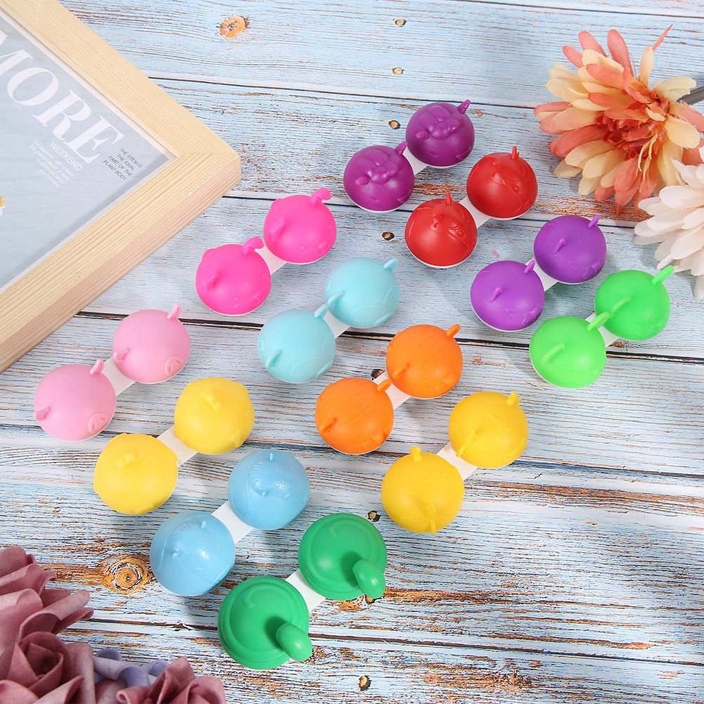 Portable Adorable Animal Shape Contact Lens Case Container Travel Eye Contact view 3