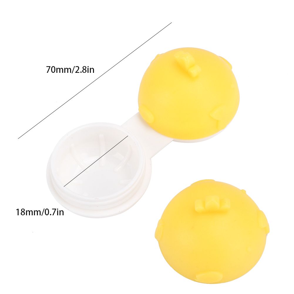 Portable Adorable Animal Shape Contact Lens Case Container Travel Eye Contact view 12
