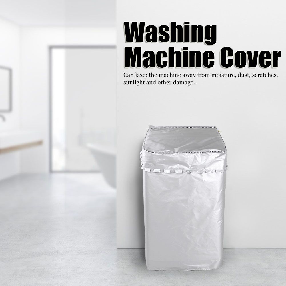Household Universal Waterproof Sunscreen Washing Machine Dust Cover Protector view 8