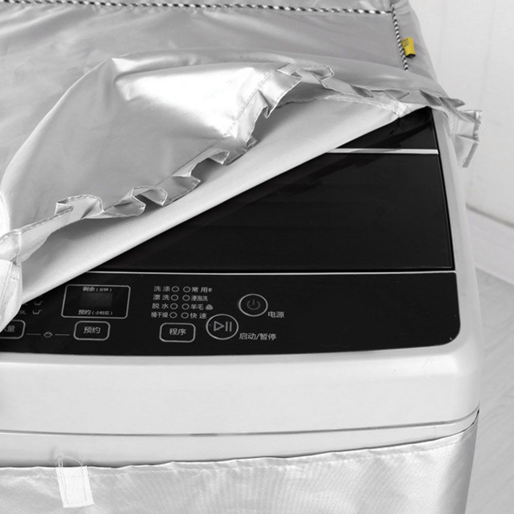 Household Universal Waterproof Sunscreen Washing Machine Dust Cover Protector view 9