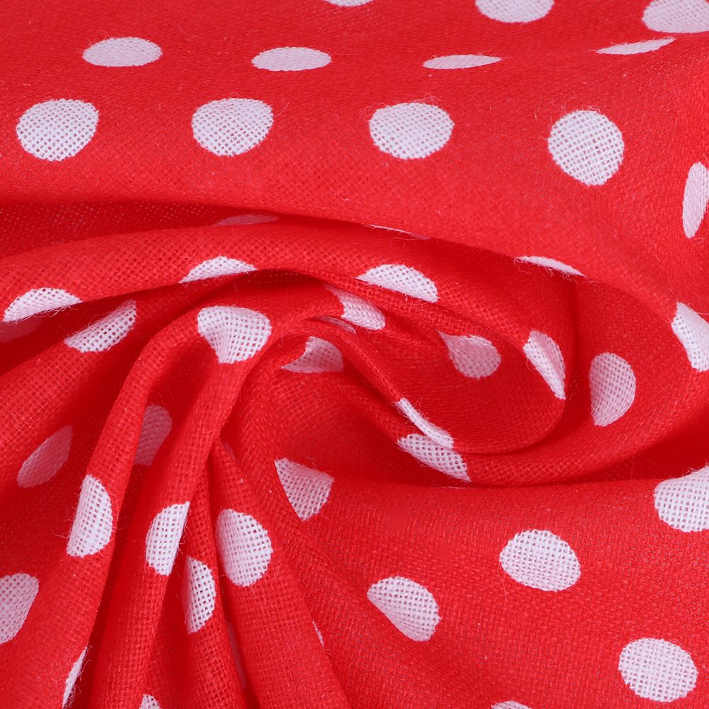 25x25cm 14Pcs Printed Flower Dot Stripe Star Plaid Pattern Cotton Cloth Fabric view 12
