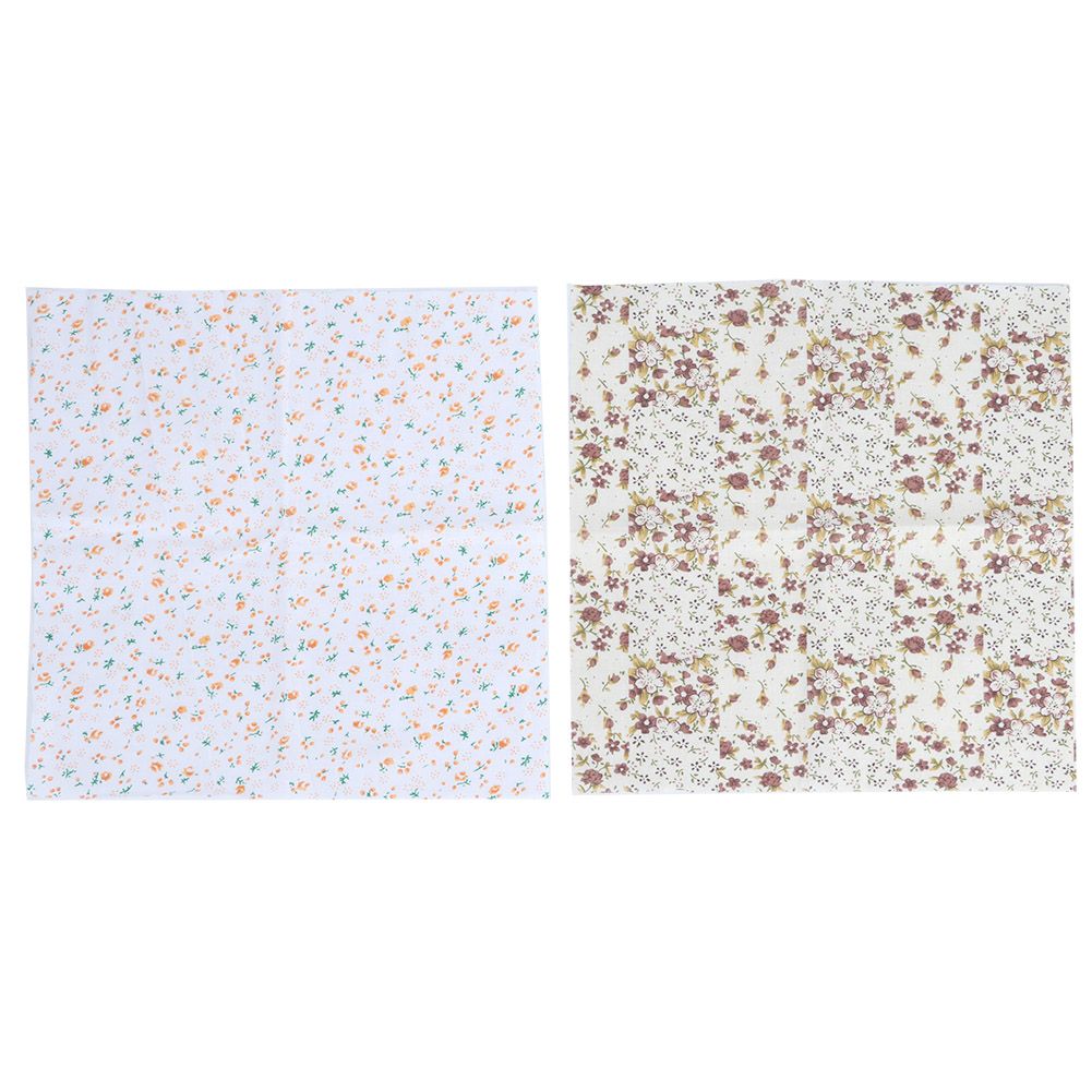 25x25cm 14Pcs Beautiful Unique Cotton Cloth Printed DIY Sewing Cotton Fabric view 9