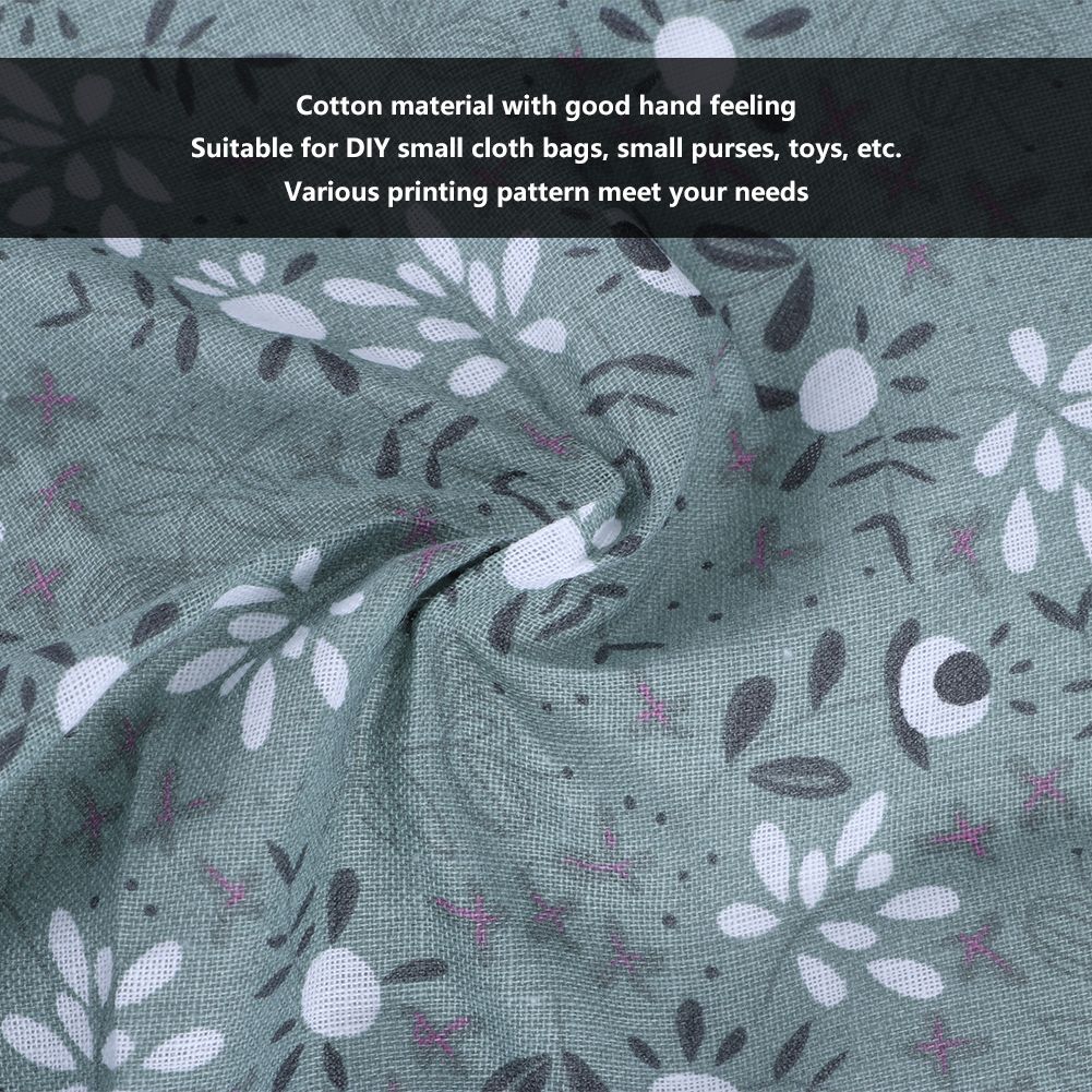 25x25cm 14Pcs Various Beautiful Printed Pattern Cotton Cloth Sewing Fabric DIY view 9