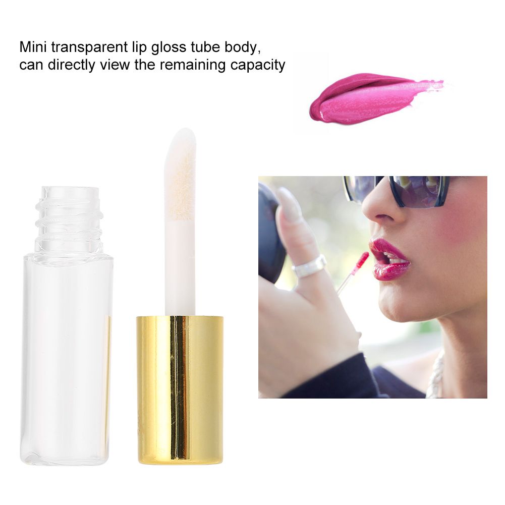 45pcs 1.2ml Mini Refillable Empty Lip Gloss Tubes Lipstick Bottle Container view 9
