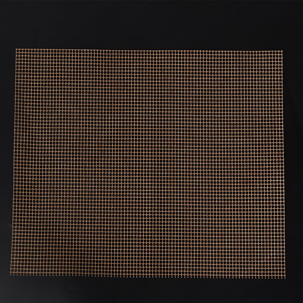 3Pcs BBQ Grill Mats Sheet Reusable BBQ Mesh Mat Non-Stick Barbecue Pad Grill — image 1