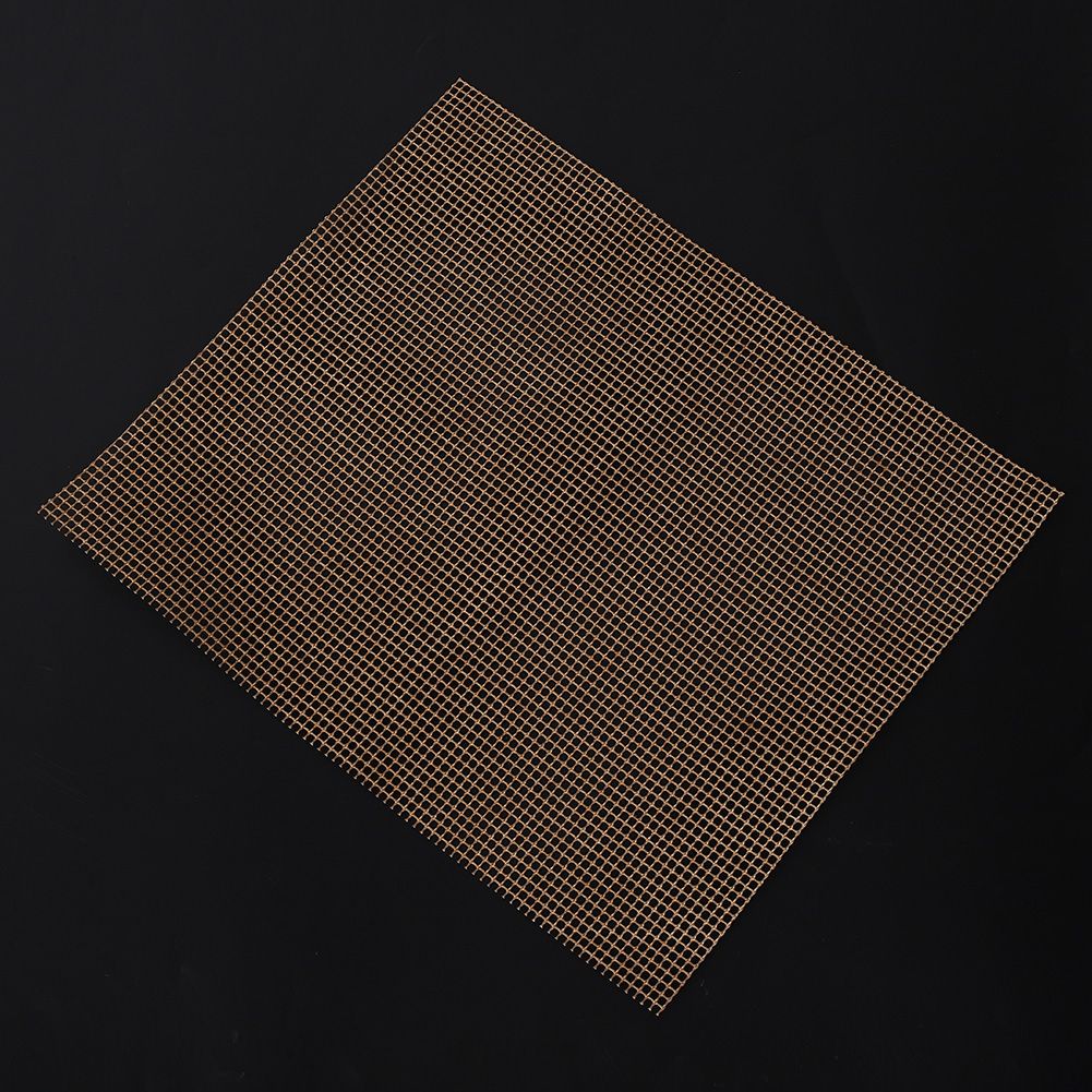 3Pcs BBQ Grill Mats Sheet Reusable BBQ Mesh Mat Non-Stick Barbecue Pad Grill view 3