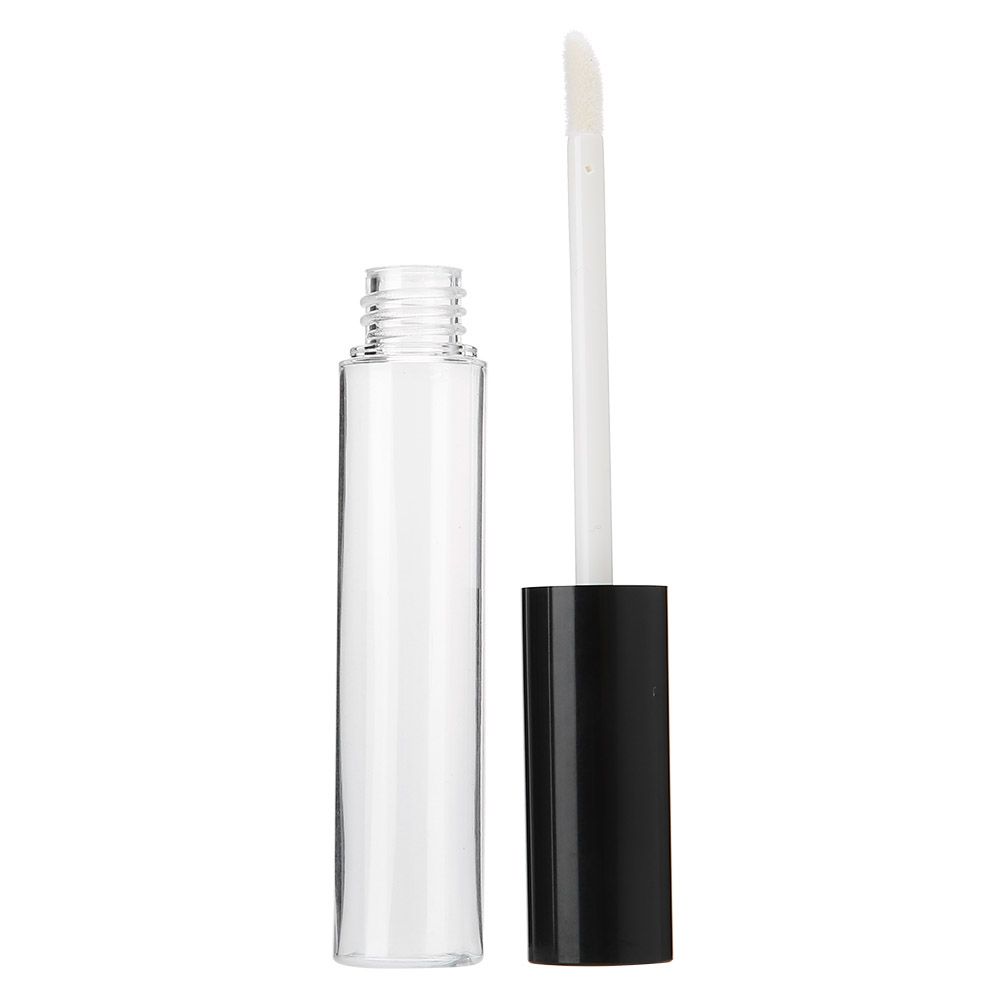 25Pcs 10ml Transparent Empty Lip Gloss Tube DIY Lip Balm Bottle Container