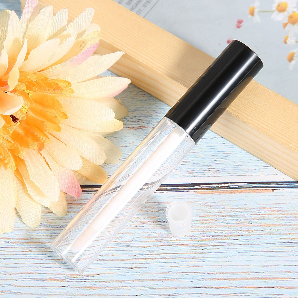 25Pcs 10ml Transparent Empty Lip Gloss Tube DIY Lip Balm Bottle Container view 5