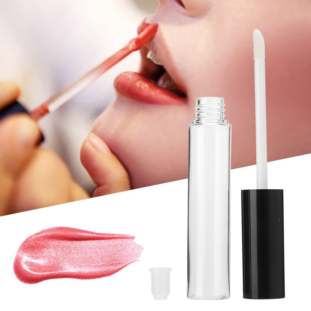 25Pcs 10ml Transparent Empty Lip Gloss Tube DIY Lip Balm Bottle Container view 6