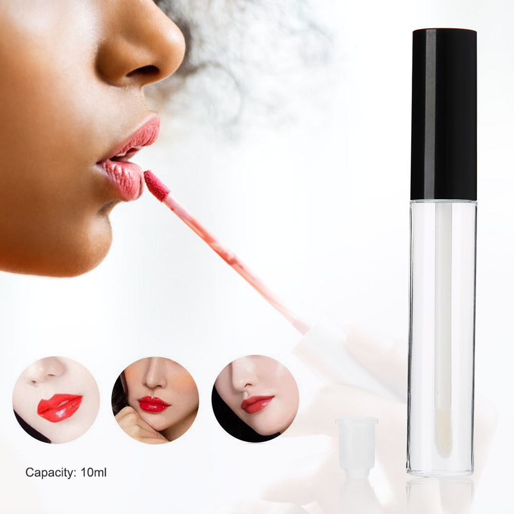 25Pcs 10ml Transparent Empty Lip Gloss Tube DIY Lip Balm Bottle Container view 8