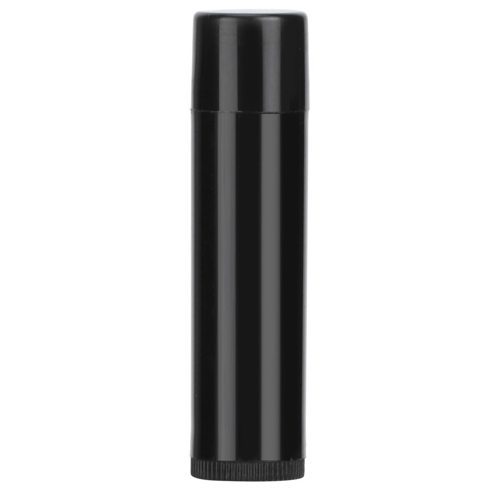 100Pcs 4.2g/5ml Mini Empty Lipstick Tube DIY Black Round Lip Balm Container view 7