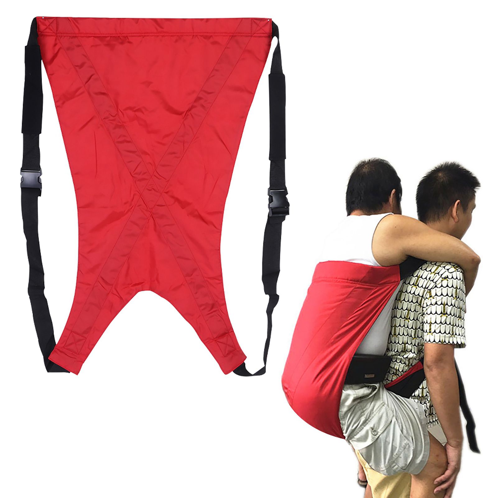 Waterproof Double Layer Transfer Strap Adult Back Strap for Elderly Patient Moving
