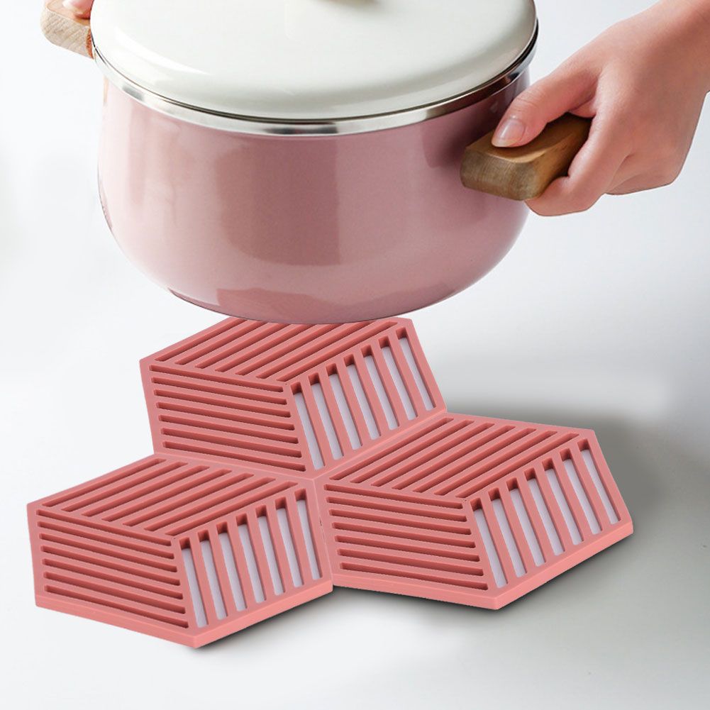 4Pcs Dining Table Heat Insulated Mat Coaster Tableware Cup Pad Placemat view 10