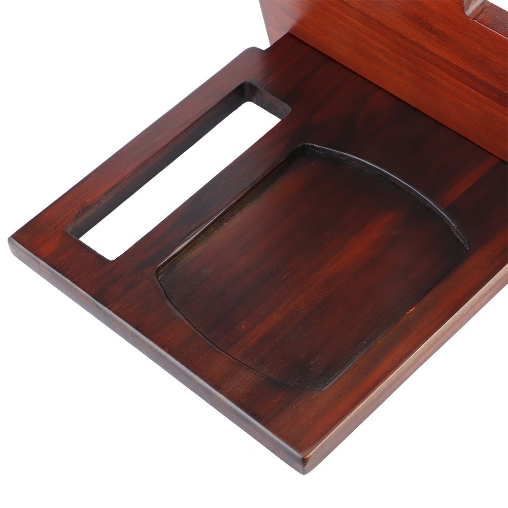 Wood Watch Glasses Jewelry Key Accessories Desktop Storage Rack Holder Home Office view 9