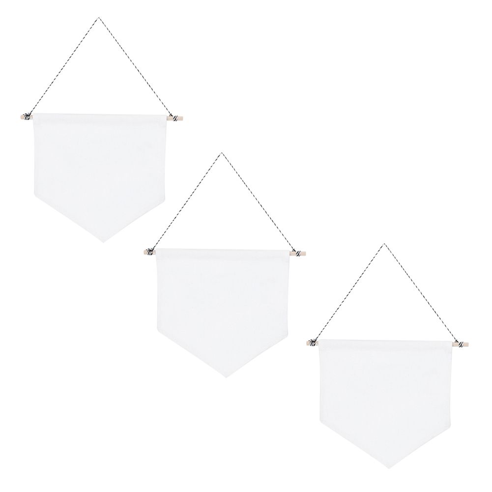 3pcs Pin Wall Display Blank Banners Badge Lapel Brooch Display Pendant Home view 8