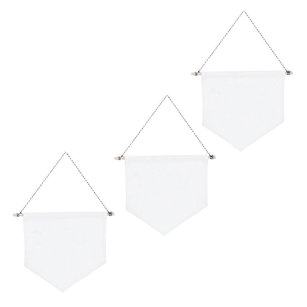 3pcs Pin Wall Display Blank Banners Badge Lapel Brooch Display Pendant Home view 9
