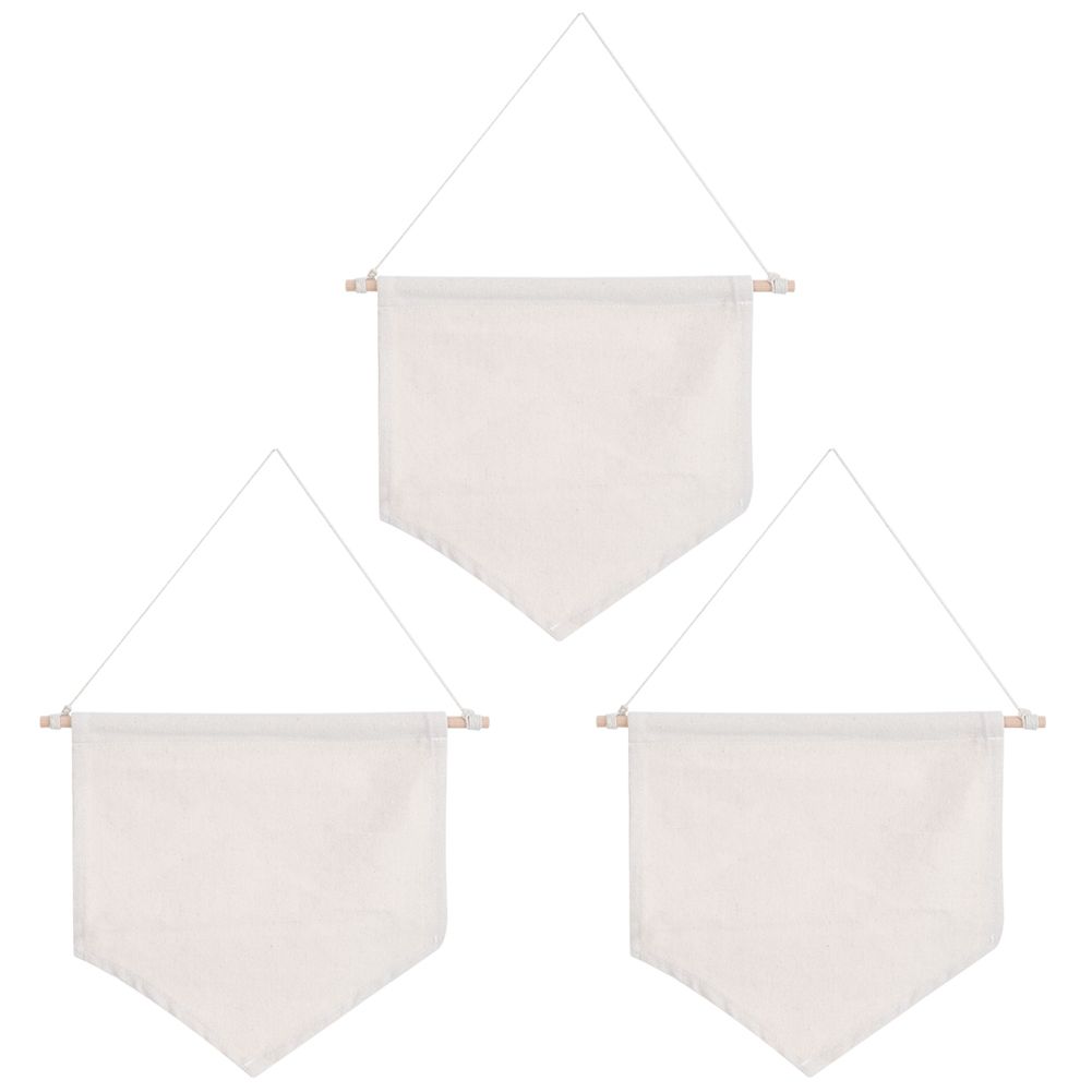 3pcs Pin Wall Display Blank Banners Badge Lapel Brooch Display Pendant Home view 2