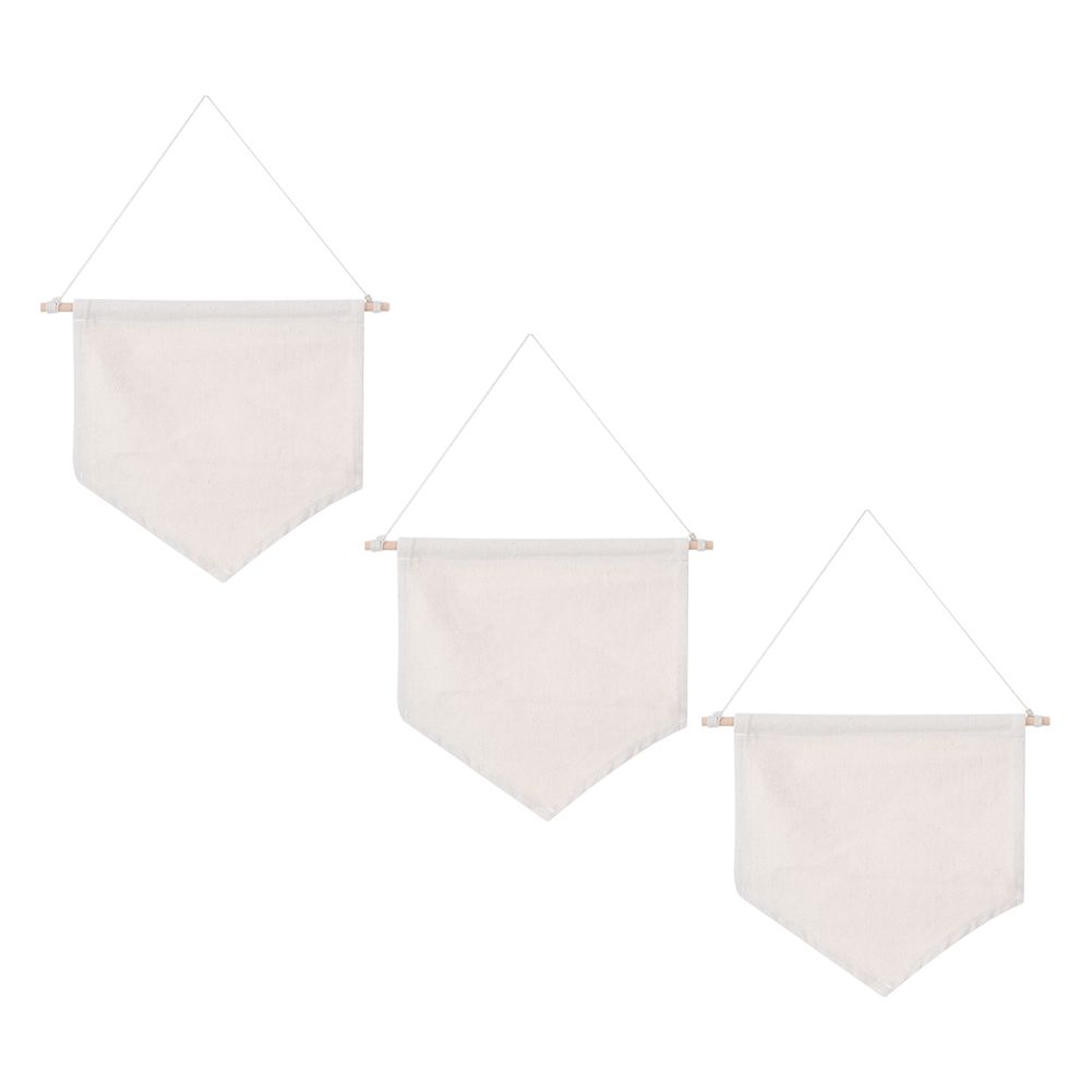 3pcs Pin Wall Display Blank Banners Badge Lapel Brooch Display Pendant Home view 6