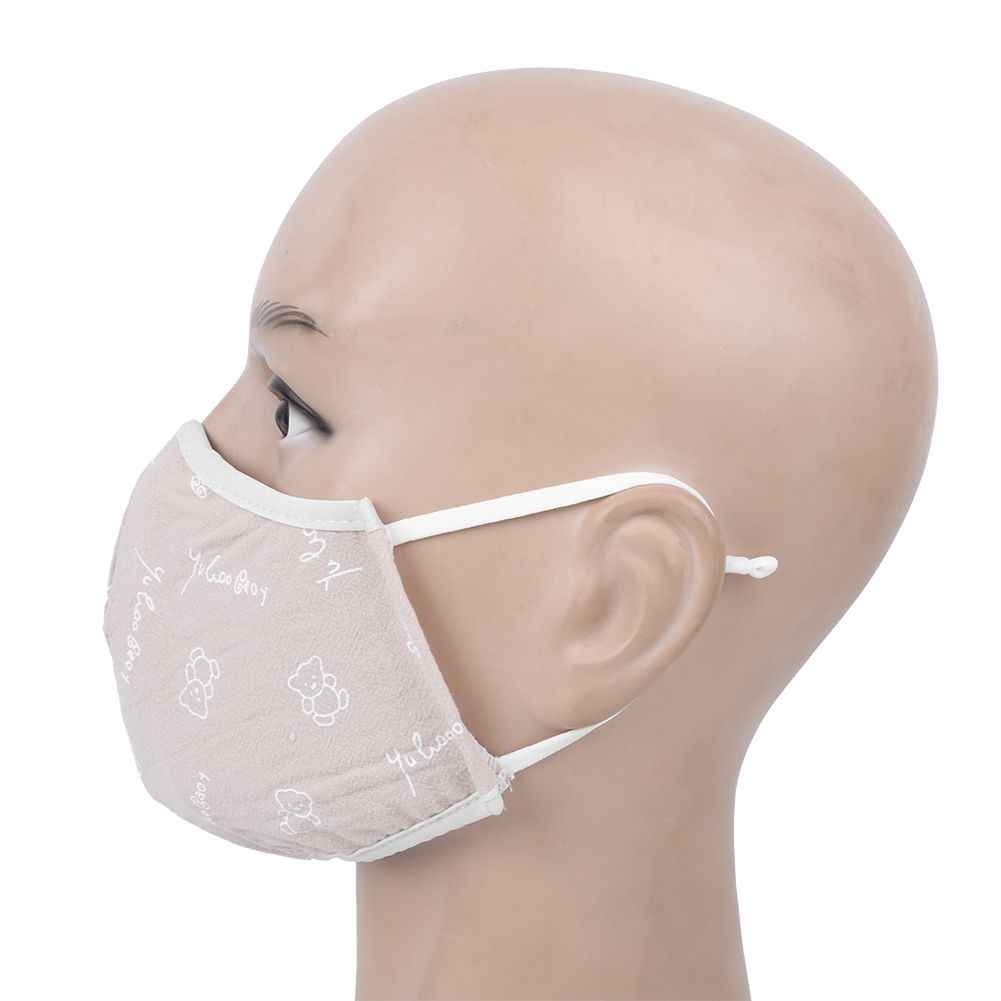 2Pcs Adult Dust Proof Breathable Mouth Muffle Washable Face Protection Cover view 6