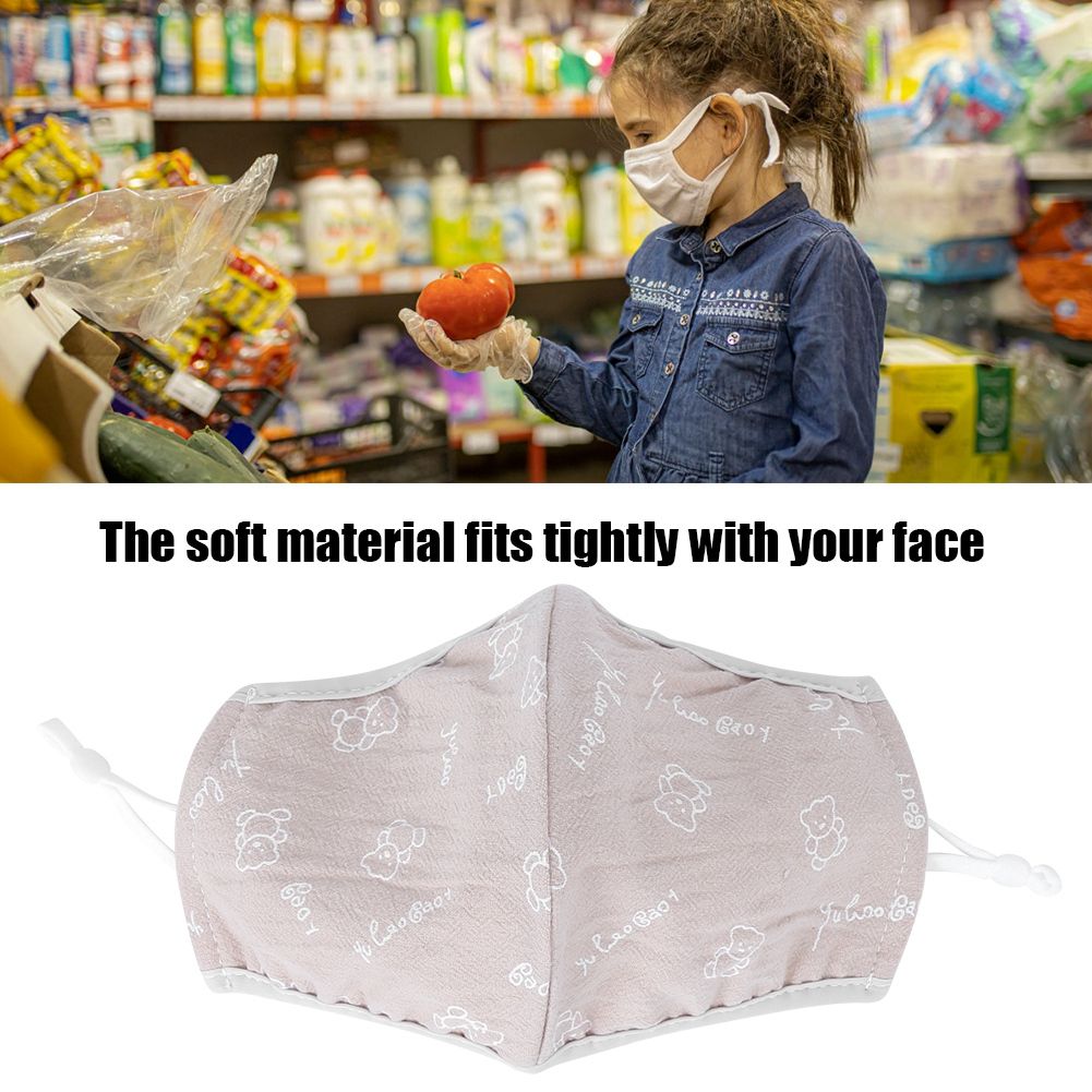 2Pcs Adult Dust Proof Breathable Mouth Muffle Washable Face Protection Cover view 10