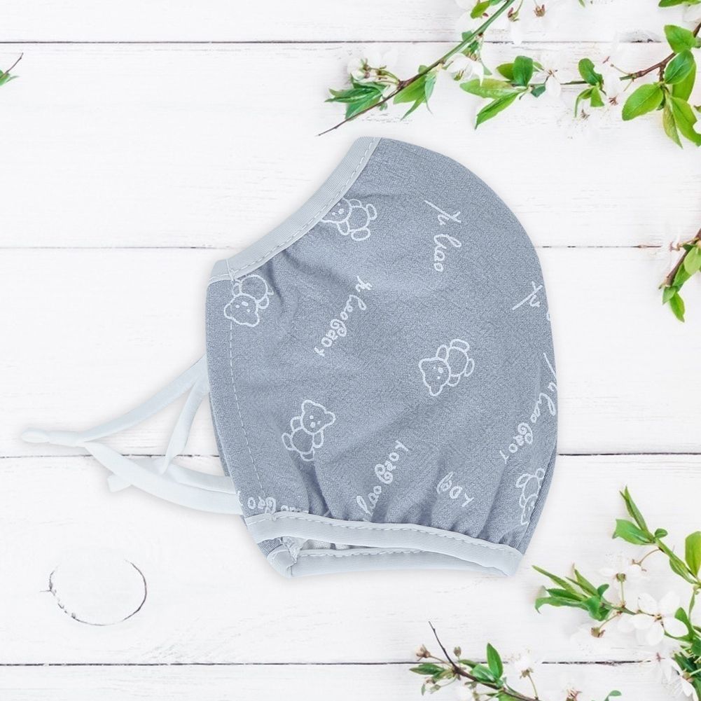 2Pcs Adult Dust Proof Breathable Mouth Muffle Washable Face Protection Cover