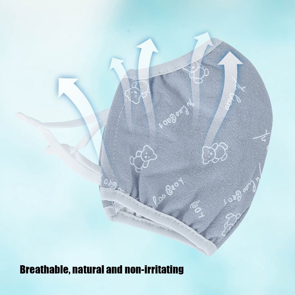2Pcs Adult Dust Proof Breathable Mouth Muffle Washable Face Protection Cover view 10