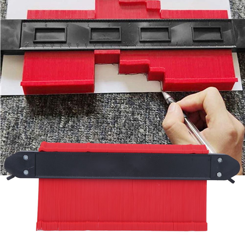 Multi Function 10in Widen Double Lock Irregular Contour Gauge Ruler view 5