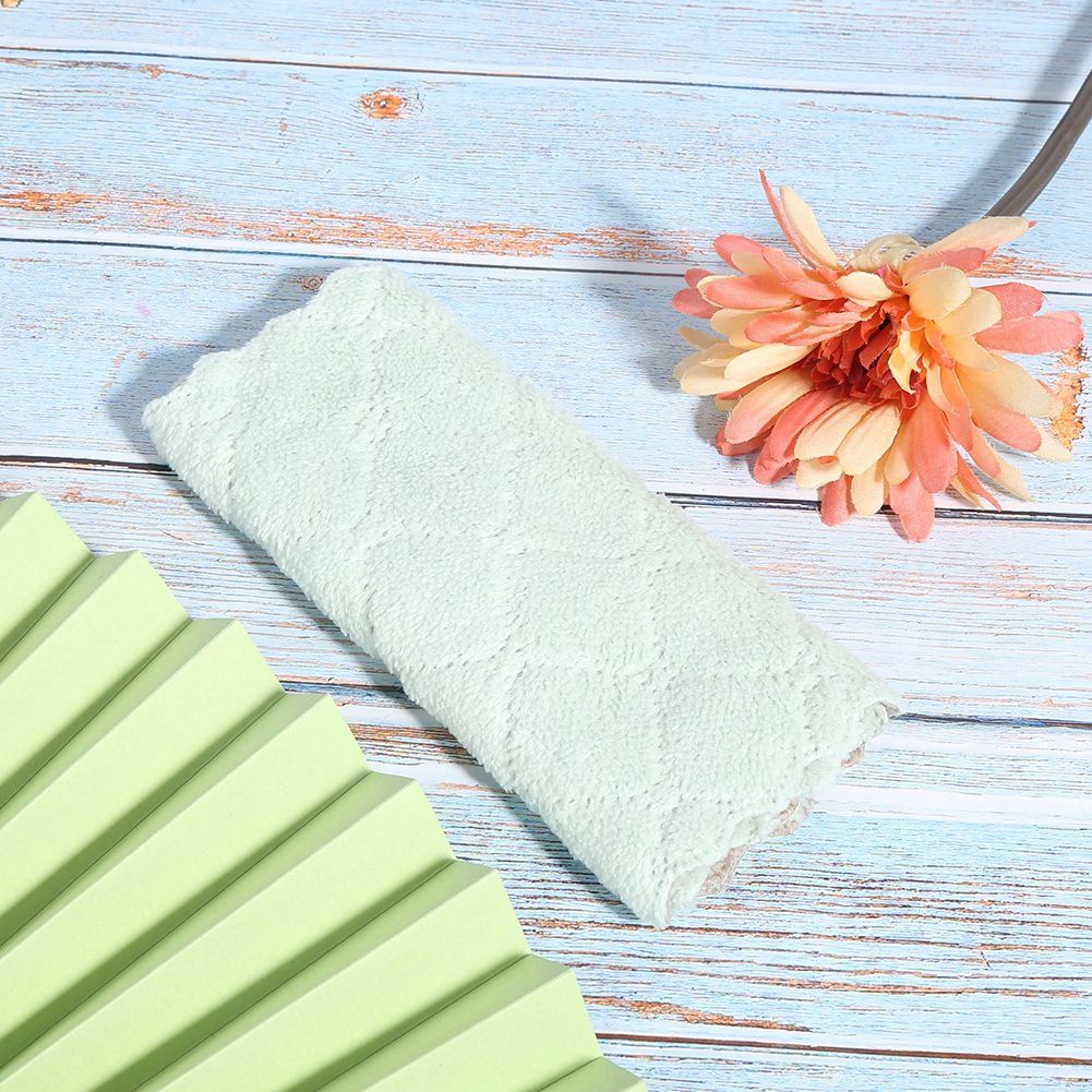 8pcs Soft Double-Sided Cleaning Cloth Water Absorption Dish Towel Kitchen view 3