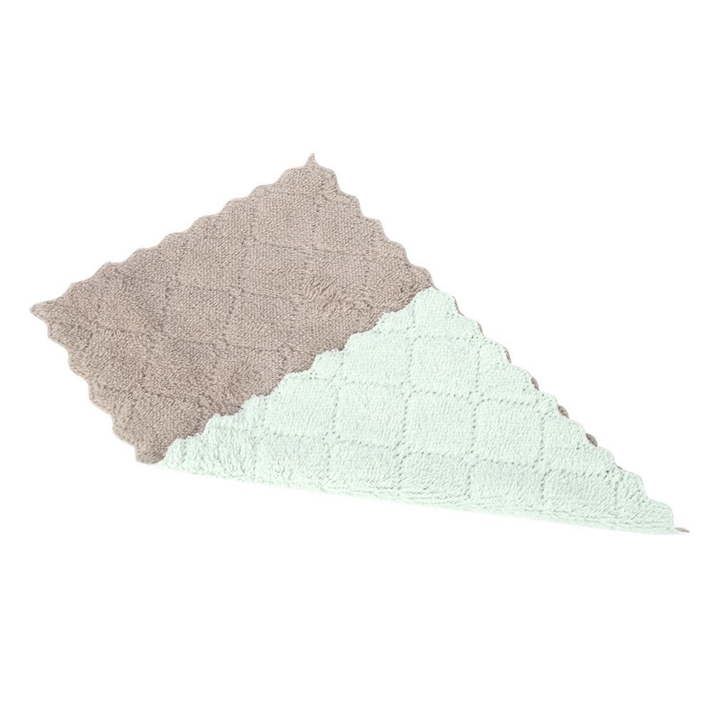 8pcs Soft Double-Sided Cleaning Cloth Water Absorption Dish Towel Kitchen view 8