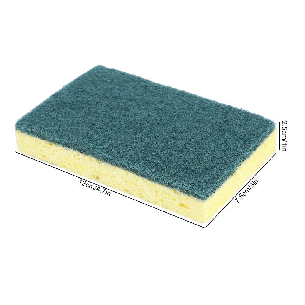 3Pcs Household Kitchen Dishwashing Cleaning Sponge Water Absorbent Pot Bowl view 12