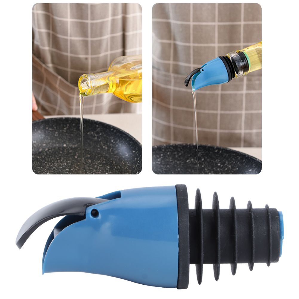 Oil Bottle Pour Spout Stopper Dispenser for Wine Soy Sauce Vinegar Bottles view 6