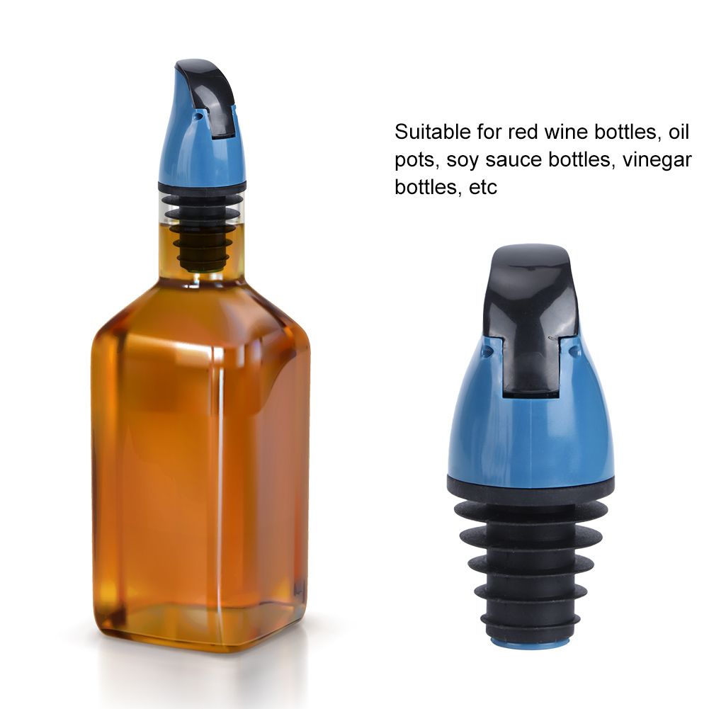 Oil Bottle Pour Spout Stopper Dispenser for Wine Soy Sauce Vinegar Bottles view 8
