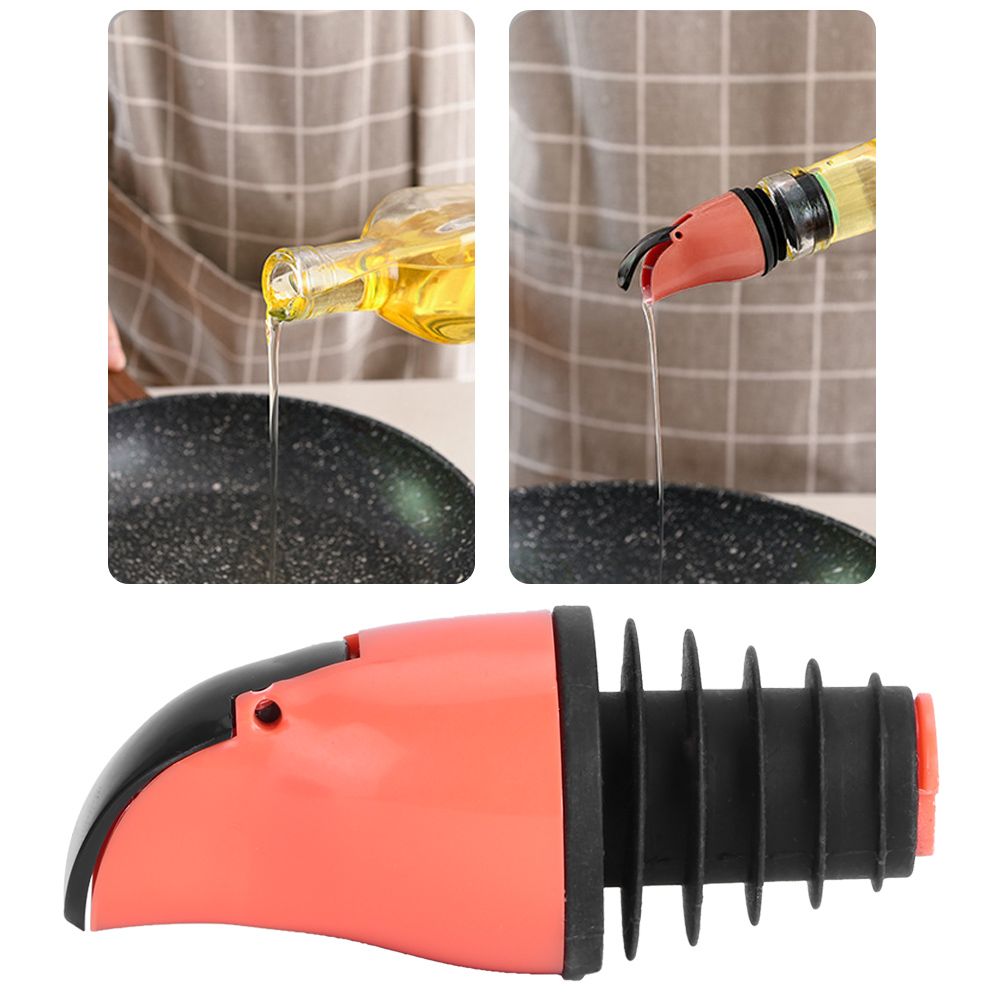 Oil Bottle Pour Spout Stopper Dispenser for Wine Soy Sauce Vinegar Bottles view 6