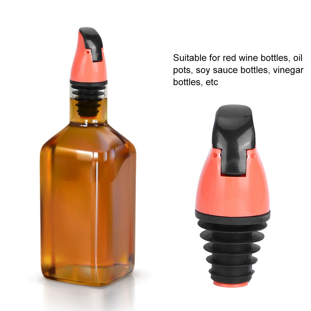 Oil Bottle Pour Spout Stopper Dispenser for Wine Soy Sauce Vinegar Bottles view 8