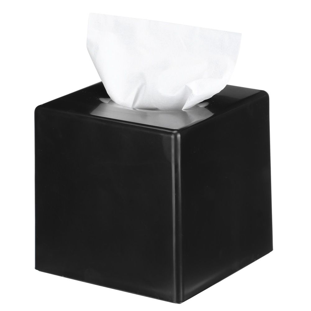 Plastic Multifunctional Square Tissue Storage Box for Living Room Bathroom Car view 10