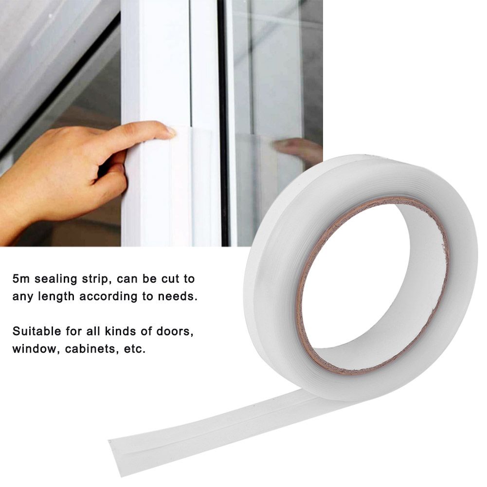 5m Sound Insulation Wind Proof Dust Proof Self Adhesive Sealing Strips Sticker view 11