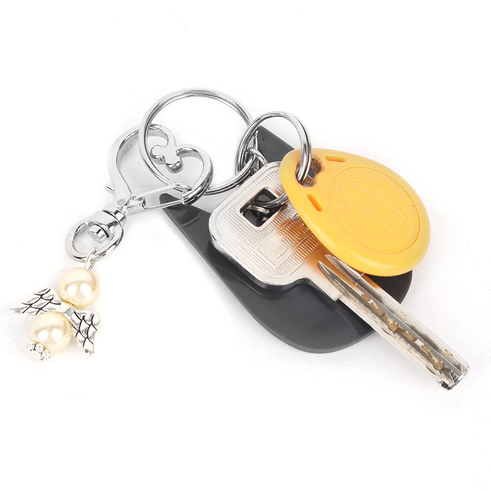 10pcs Keychain Key Ring HeartShaped Buckle Keyring Charm Pendant Gift Bag view 8